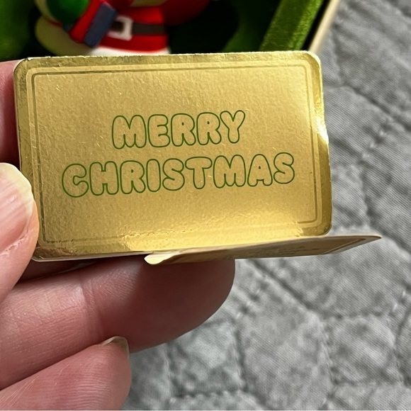 5 VTG Christmas Ornaments Santas Snowman Dove Stocking Hallmark Little Trimm - Picture 8 of 12